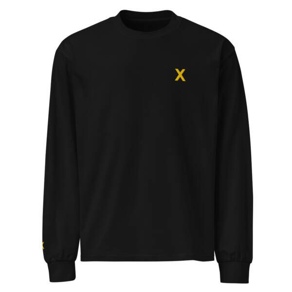 Premium heavyweight long sleeve X Shirt