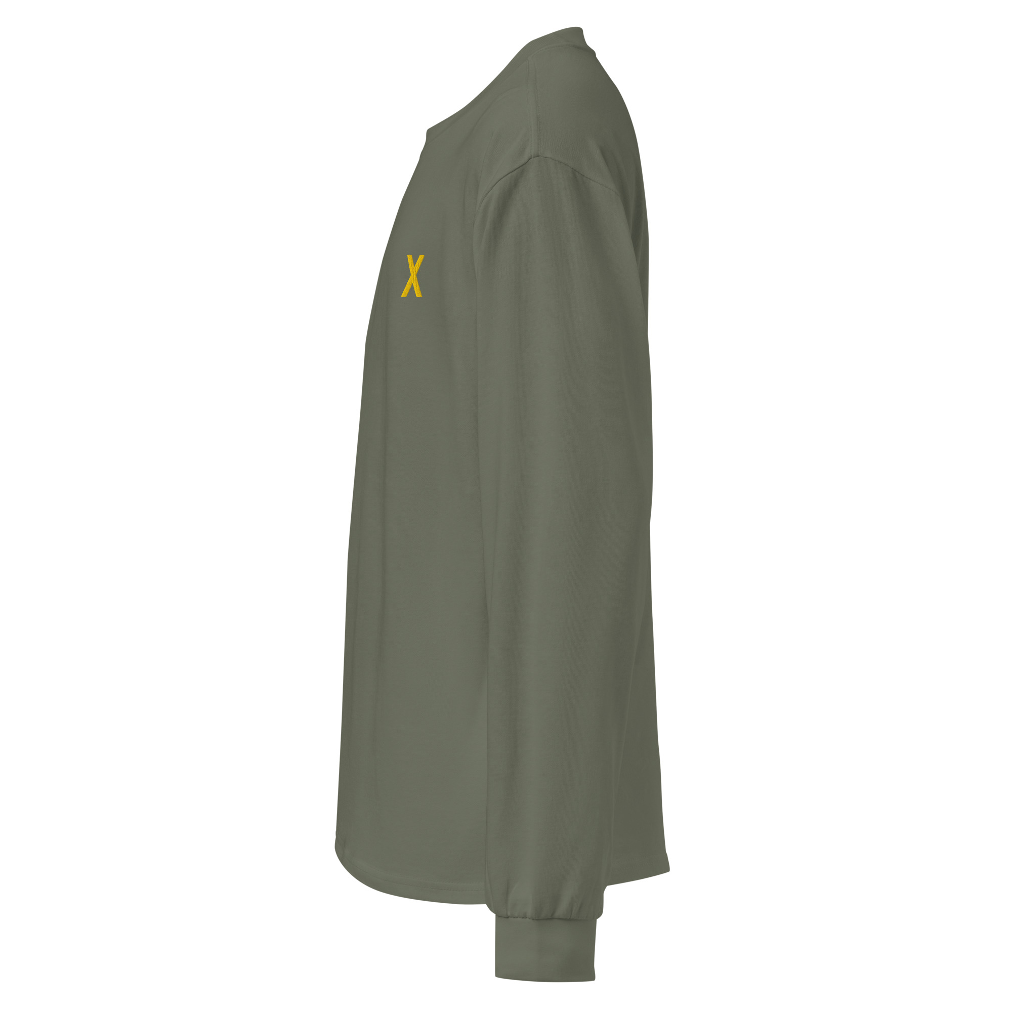 Premium heavyweight long sleeve X Shirt - Image 6